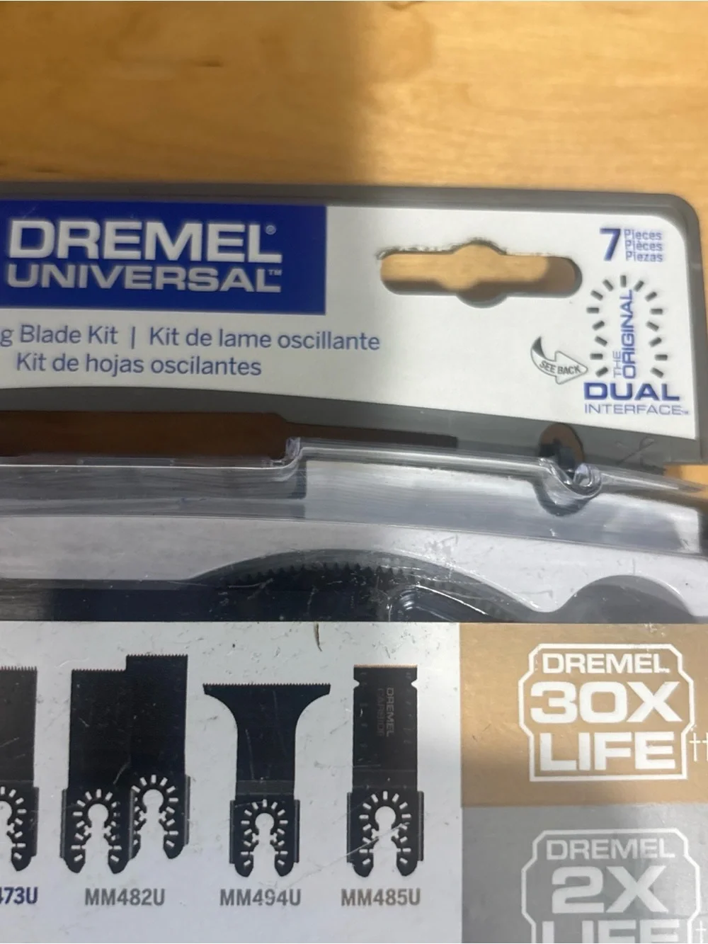 Dremel Universal Oscillating Blade Kit 7 Pieces MM497U